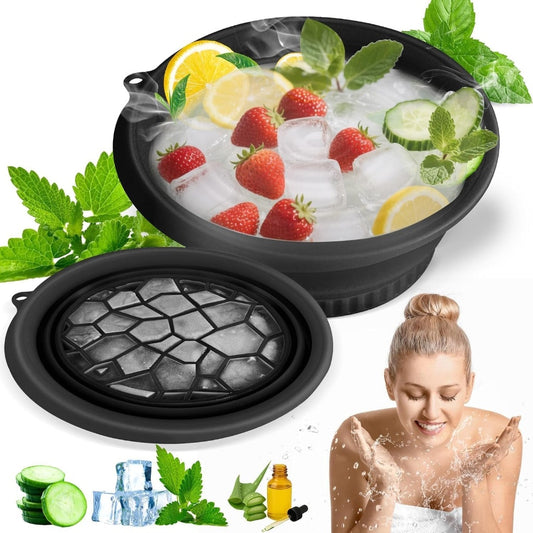 Ice Therapy Face Bowl — Tighten Pores & Glow Skin in 5 Minutes